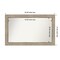 Trellis Silver Non-Beveled Custom Framed Bathroom Vanity Wall Mirror